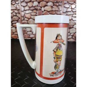 Vintage Thermo-Serv Retro Insulated Mugs #A28